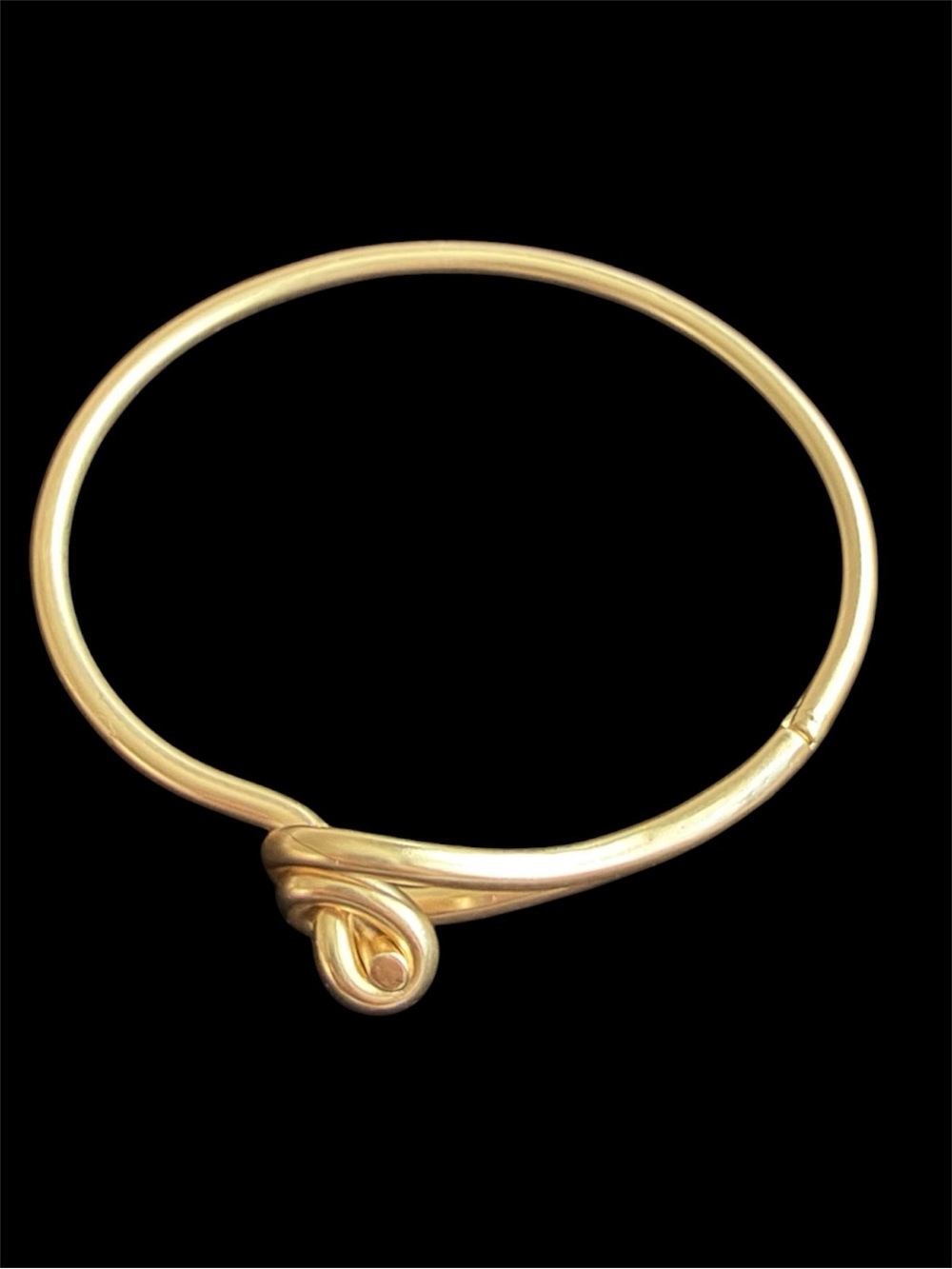 Lucky Brand Gold Knot Collar Necklace